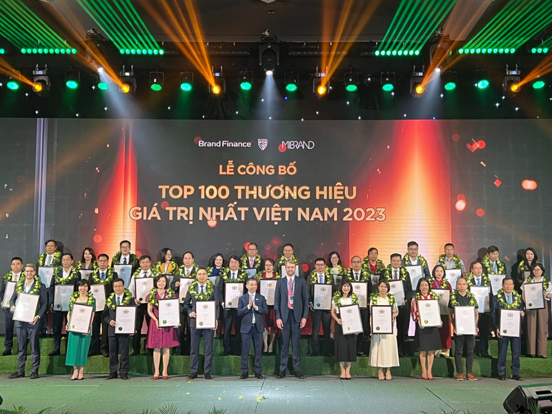 100 thương hiệu giá trị nhất việt nam 2023 gọi tên Dabaco